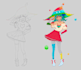 color or shade your drawings