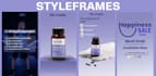 create creative motion graphics video, commercial ad