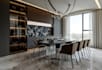 create 3d realistic villa interior and exterior,dining room,360 panorama render