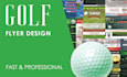 create a custom golf tournament flyer