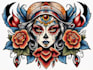 draw american traditional tattoo design by request