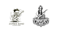 make amazing skeleton summer guitar logo