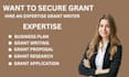 do business plan grant writing, application, proposal, research