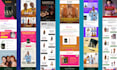 custom design for klaviyo and mailchimp klaviyo email flow