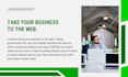 design a professional shopify store or business website