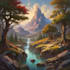 create concept art, fantasy landscapes, background scenes