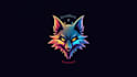 create outstanding gradient fox logo with express delivery