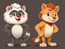 create animals cartoon character illustration design