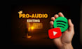 provide pro audio editing restoration and forensic repair