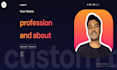 build a portfolio website or business website using react