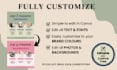design 100 editable canva templates and instagram stories