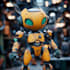 make a unique mecha game character for you
