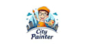 create outstanding city painter logo with express delivery