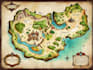 draw a custom map for fantasy, scifi, book or boardgame