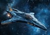 draw a sci fi spaceship design