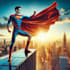 create cartoon avatar and superhero character of yourself