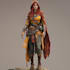 create fantasy character and game character art