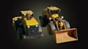 craft 3d farm machineries model, tractor, excavator, cad design, 3d solidworks