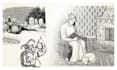 draw 19th century engraving style illustrations