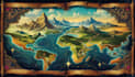 draw fantasy map illustration