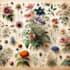 do a beautiful vintage botanical illustrations