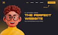 design a world class static website using material UI