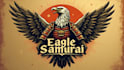 do modern barbershop, eagle and wine bar logo design
