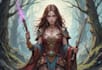 do dnd character art and oc character