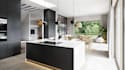 do 3d rendering interior design for kitchen, bathroom, bedroom, 3d floor plan
