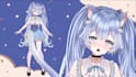 draw and rigg live2d model, 2d vtuber model, animated emotes live2d rigging