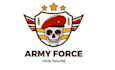 do professional army, military, or skull logo