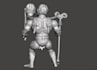 convert 2d image into 3d model,action figure, zbrush,3d mask, 3d printable model
