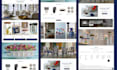 design bliss home decor website interior design shopify store dropshipping store