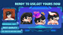 draw emotes for discord, vtuber, stream, sub badges less than 24 hours