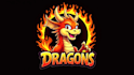 do dragon mascot fire logo for you with new concept