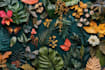 draw illustrations flower botanical