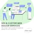 develop a responsive SEO and optimized website using PHP laravel and javascript