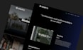 create a modern landing page with HTML, CSS, javascript