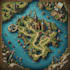 draw fantasy map illustration