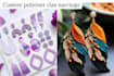 make custom polymer clay and resin jewelry