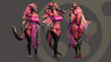 make fully rigged custom vrchat furry avatar, gmod playermodel, sfm model, tf2