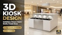 design 3d exhibition booth, trade show stand, kiosk, stall and display