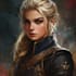 make your dark fantasy dnd character illustration