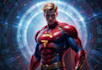 drawing custom superhero character in action