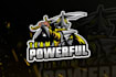 create esport mascot powerful leviathan logo
