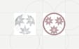 design a modern minimalist japanese kamon logo