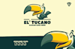 make creative mascot rail bird logo