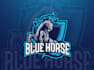 design a retro vintage horse logo