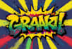 design awesome graffiti pop art font logo