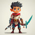 draw 2d game character design and animation